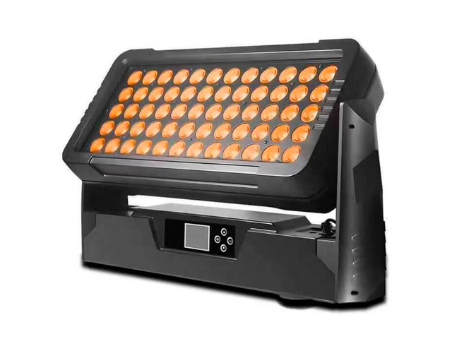 60 قطعة RGBW 4in1 LED مصباح غسيل الجدار