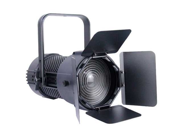 200W ثنائي اللون بدون مروحة LED TV Studio Fresnel ضوء مستمر